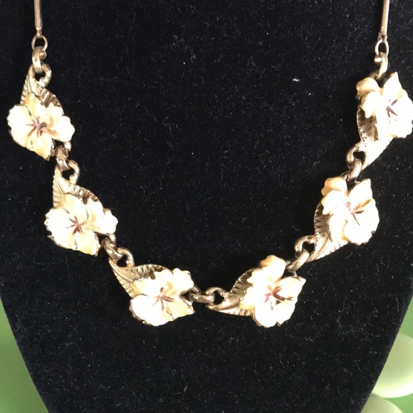 Jewelry Vintage Flower Necklace Poshmark